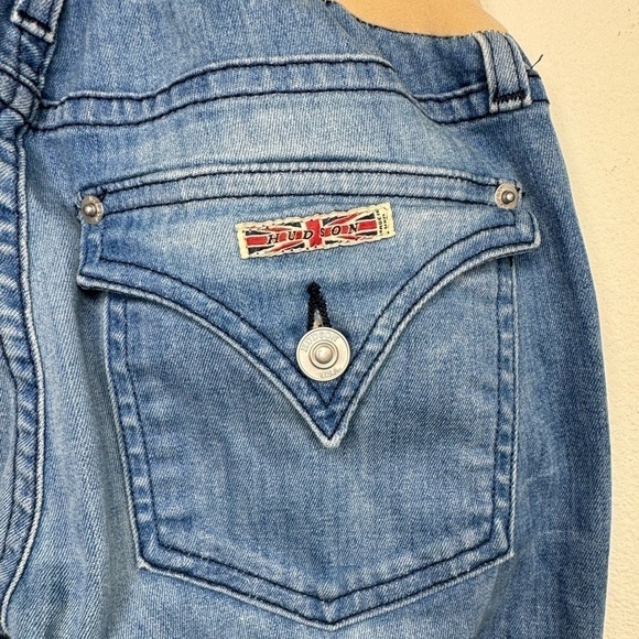 HUDSON Maternity Flap Pocket Flare Jeans size 29 - Picture 3 of 11